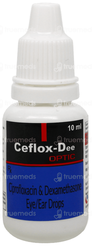 Ceflox Dee Optic Eye/Ear Drops 10Ml